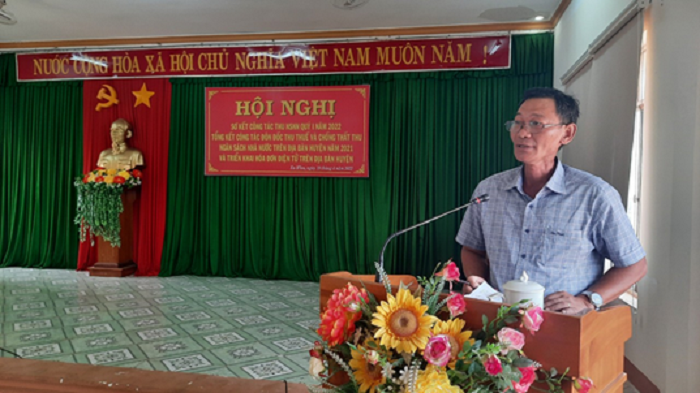 Hoi nghi so ket cong tac thu NSNN quy I 2